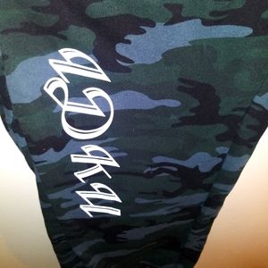 IDKU dark camo female sweats